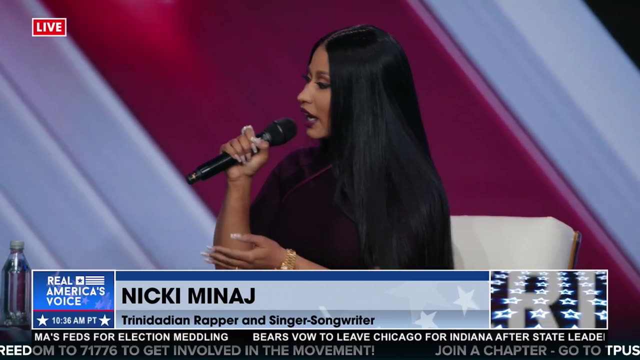 MINAJ: “(POTUS) HAS GIVEN SO MANY PEOPLE HOPE”