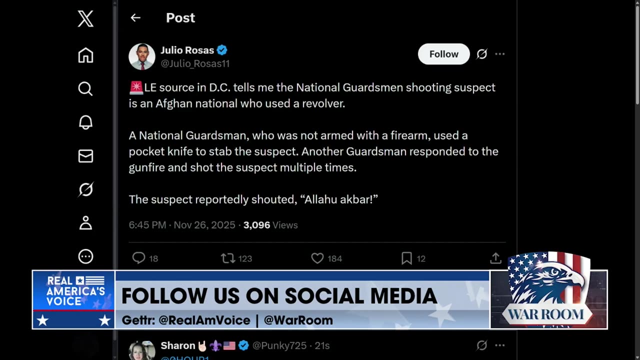 “THE SUSPECT REPORTEDLY SHOUTED, 'ALLAHU AKBAR!’”