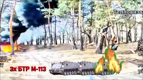 🚁💣 Ukraine Russia War | Russian Drone Strikes on Ukrainian APCs in Kupyansk | RCF