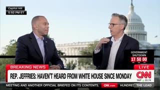 Hakeem Jeffries Freezes When Confronted With Proof Of Healthcare For Noncitizens In Dem Plan
