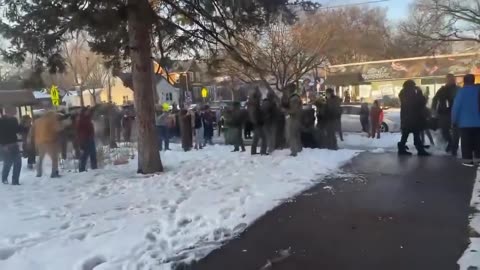 Video with Trump sending ICE agents to US high schools