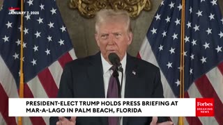 Trump Responds To Reporter Asking If 'You Feel A Little Bit Bad' Knocking Carter As He Lies In State