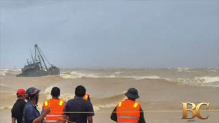 Typhoon kills at least 11 as it sweeps through Vietnam