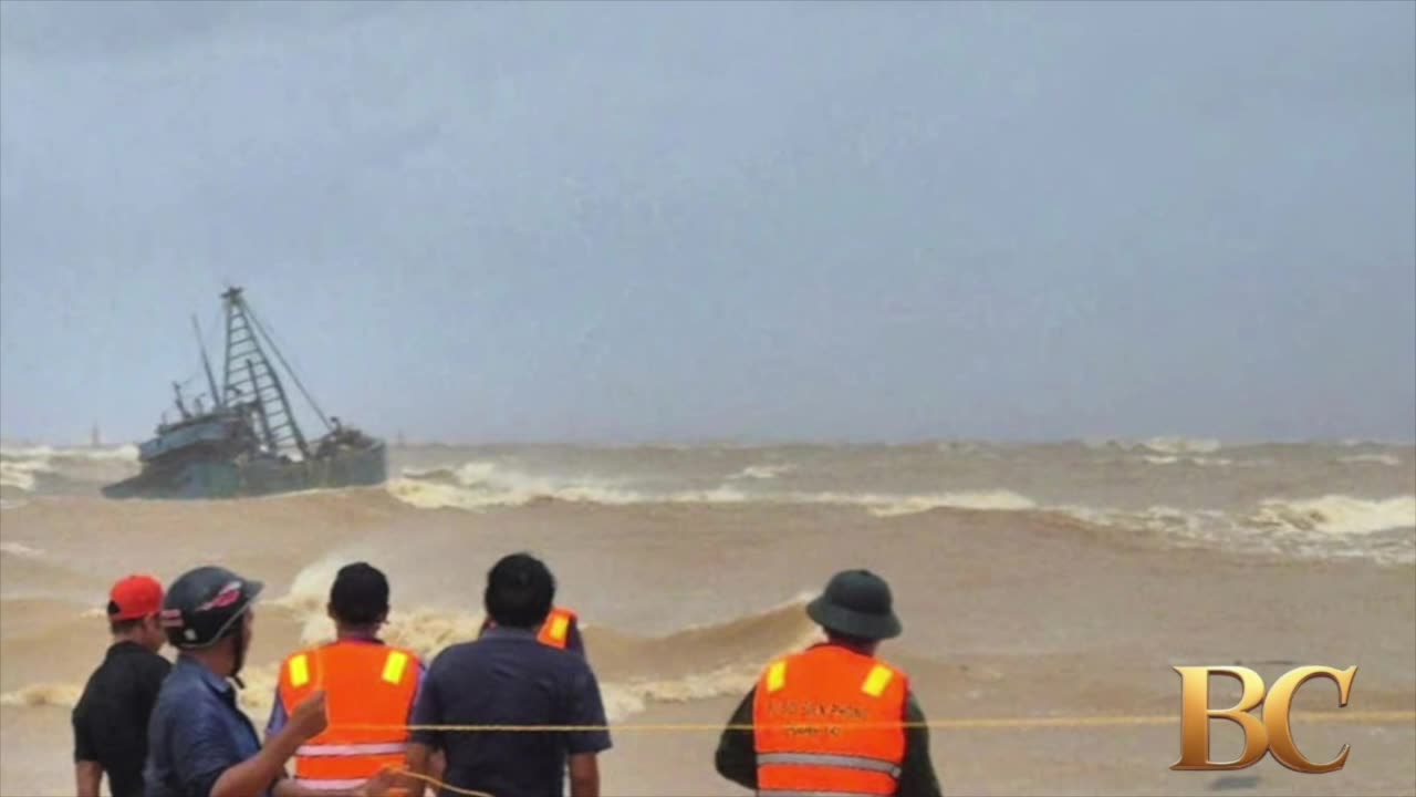 Typhoon kills at least 11 as it sweeps through Vietnam