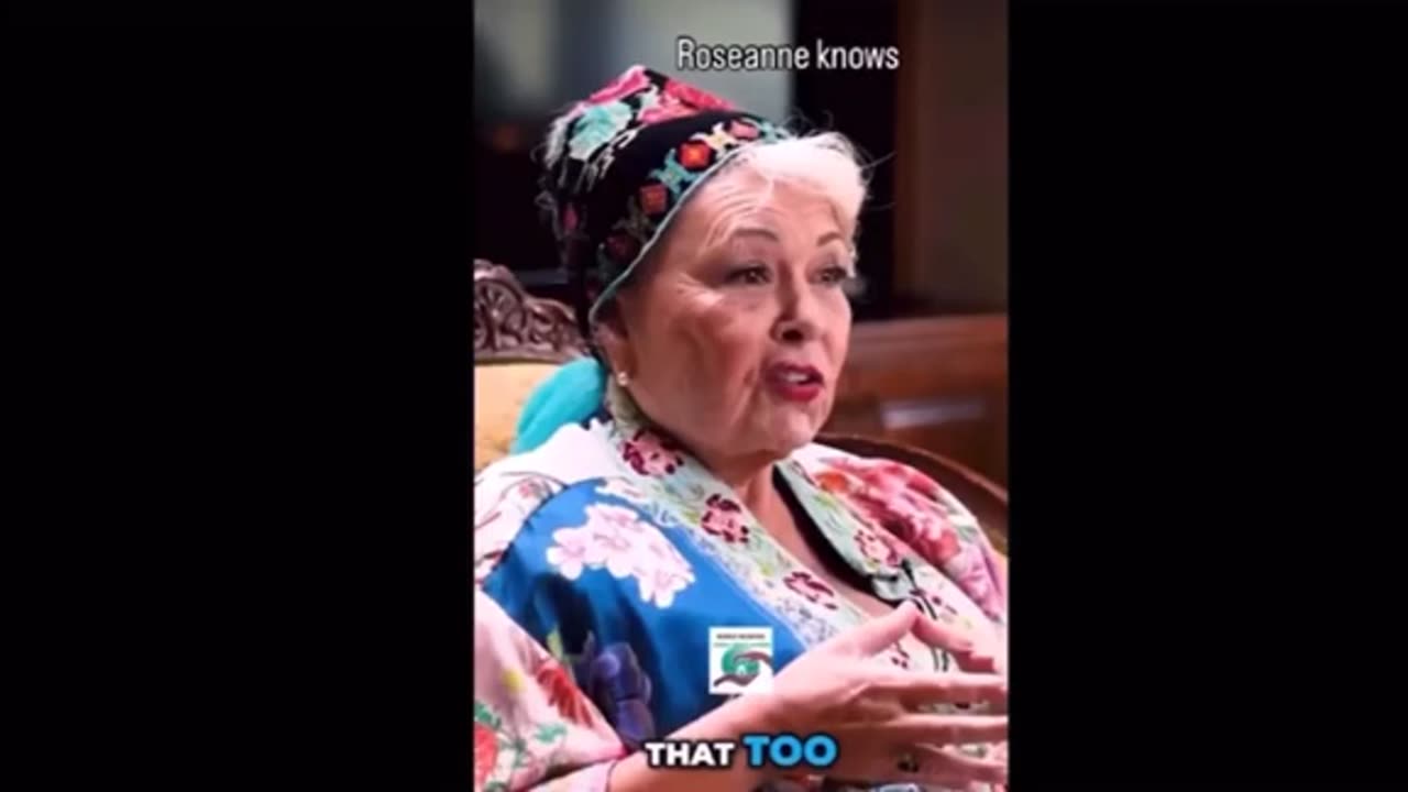 Roseanne Barr knows and knew ..