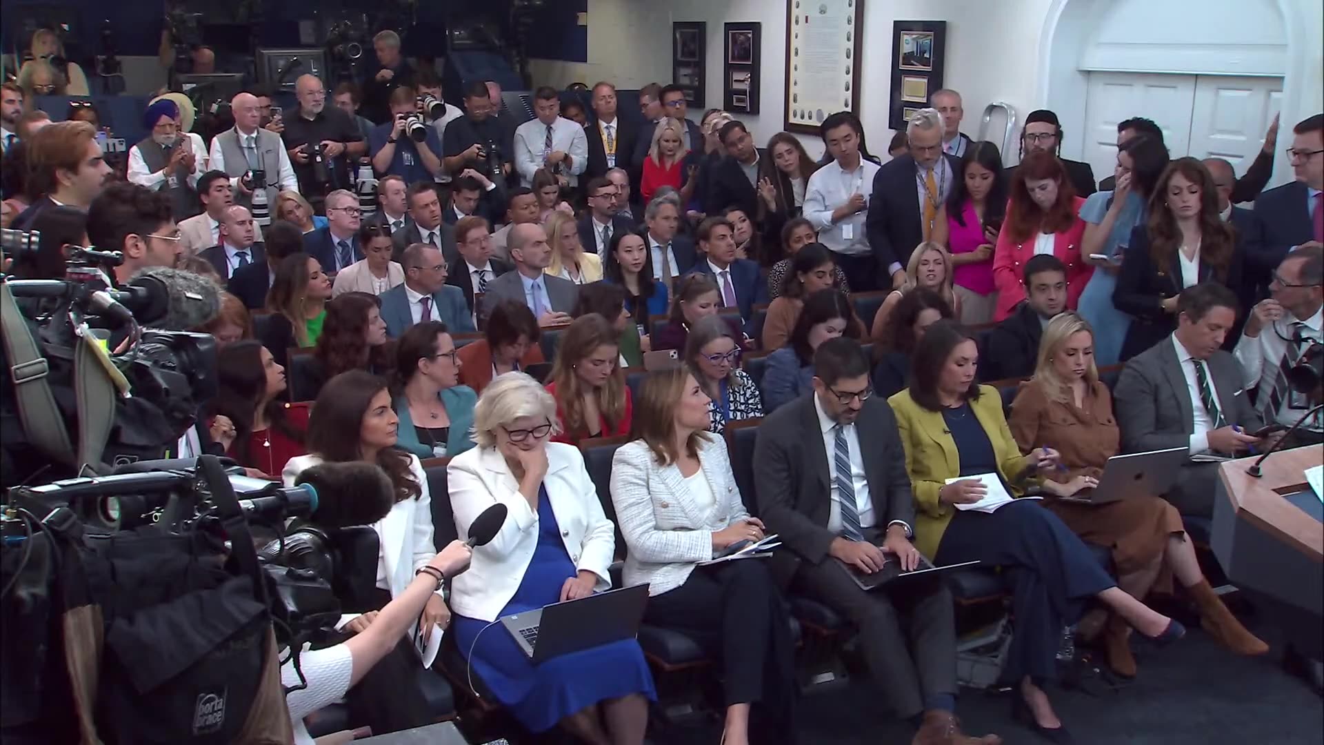 Press Secretary Karoline Leavitt Briefs Members of the Media, Aug. 28, 2025