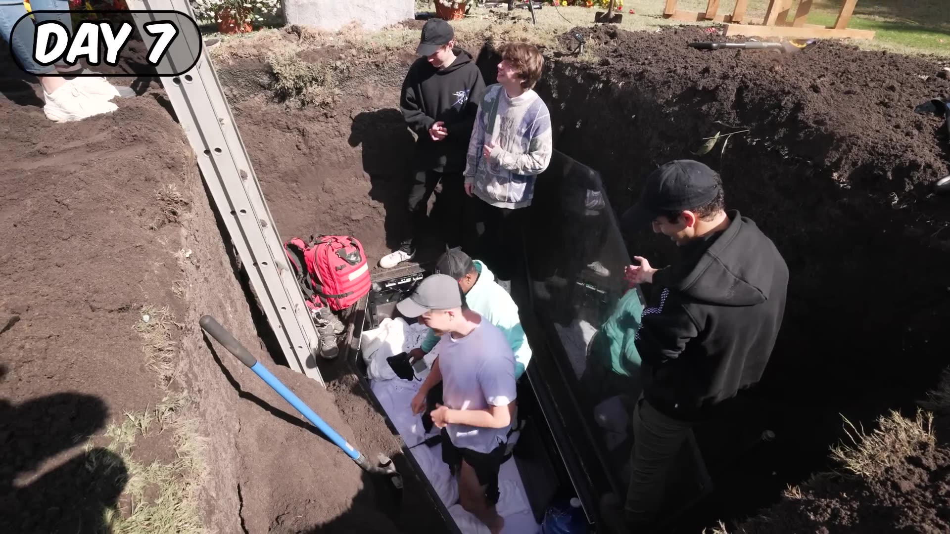I Spent 7 Days Buried Alive mr beast