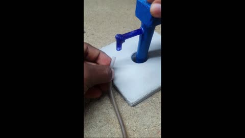 mini water pump and pond