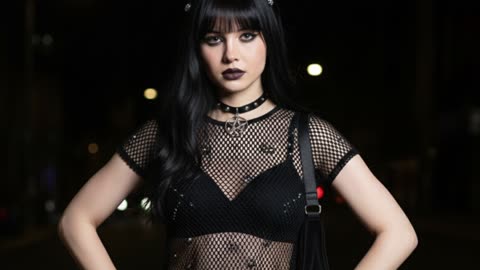 Demonlumi Goth Street Wear Outfit