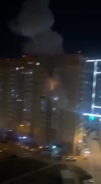 Drone Slams into Highrise Building in Novorossiysk, Russia