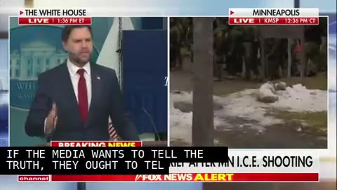 ‘Absolute Disgrace!’ Irate JD Vance Loses It on the Media for ‘Lying’ About ICE Shooting