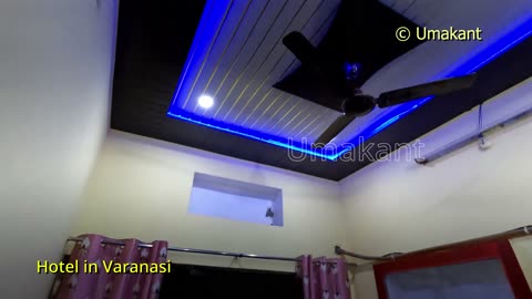 Hotel we stayed in Varanasi