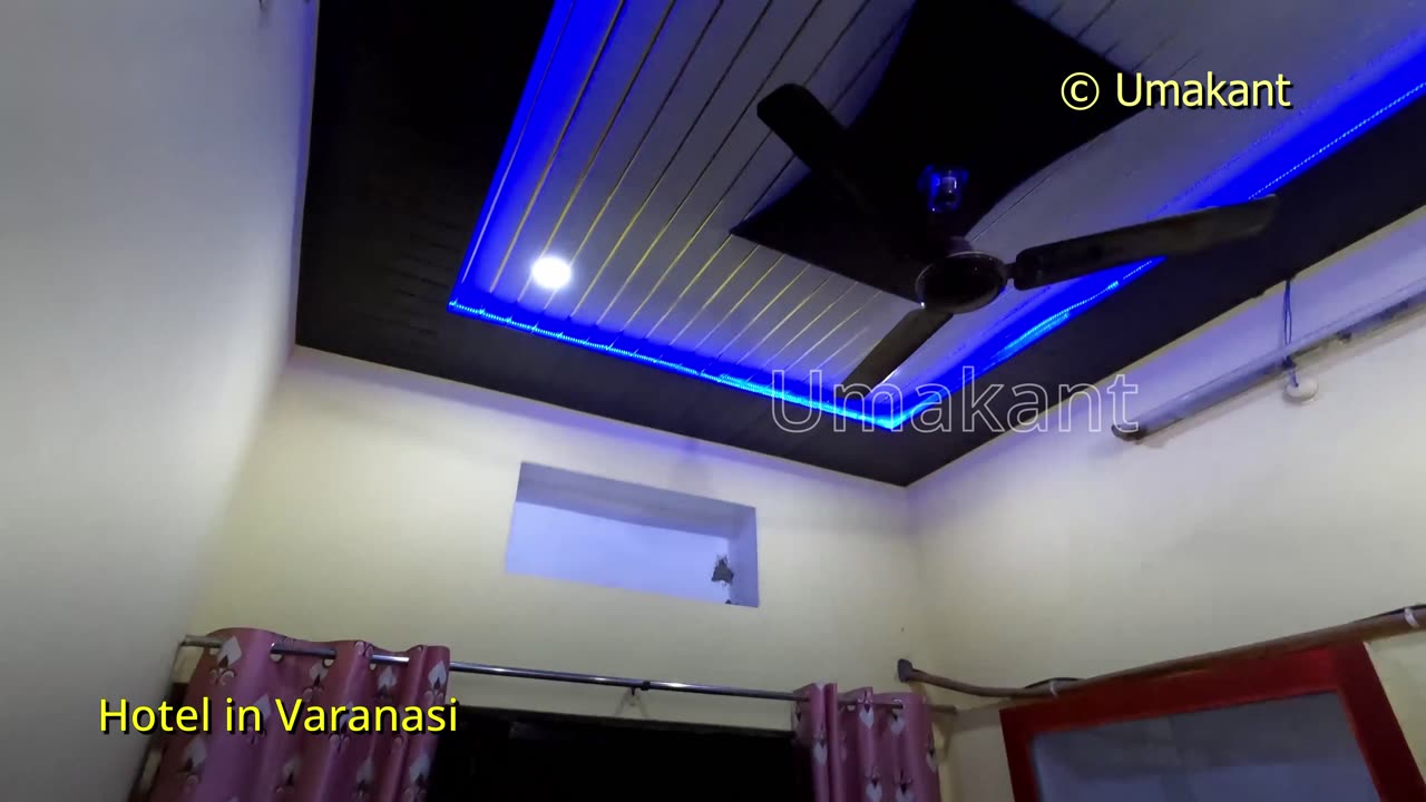 Hotel we stayed in Varanasi