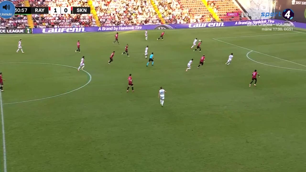 Rayo vs Shkendija 2:0