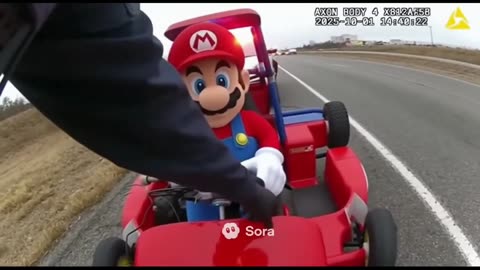 Super Mario Persecution footage