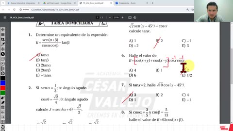 VERANO VALLEJO 2025 | Semana 04 | Historia | Economía | Trigonometría S2 | Lenguaje