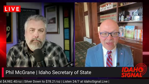 Idaho Sec. of State Phil McGrane on paper ballots and voters demographics