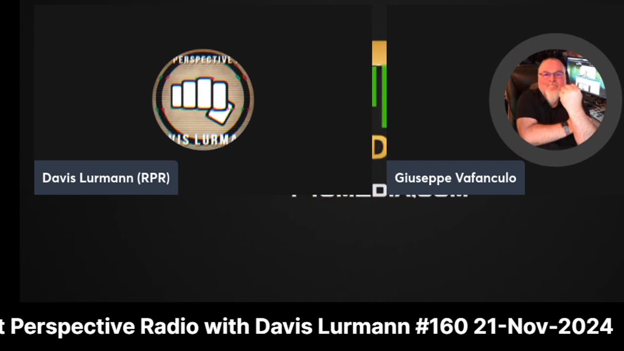 Davis Lurmann with GMan 11-21-24 White Trashonalist & Dave Gahary's nipples