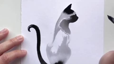 The meditative flow of ink on paper