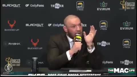 Conor McGregor, the EU migration pact "will be the ruination of the indigenous people of Ireland."