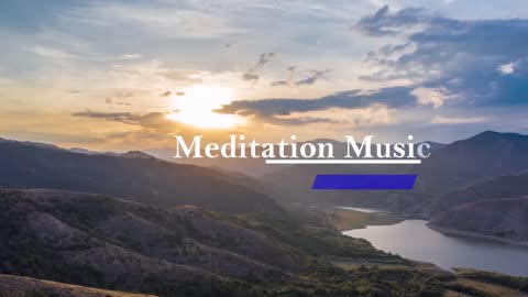 Meditation relaxing mind fresh music video