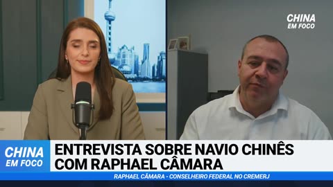 O que o navio da China estava fazendo no Rio de Janeiro?