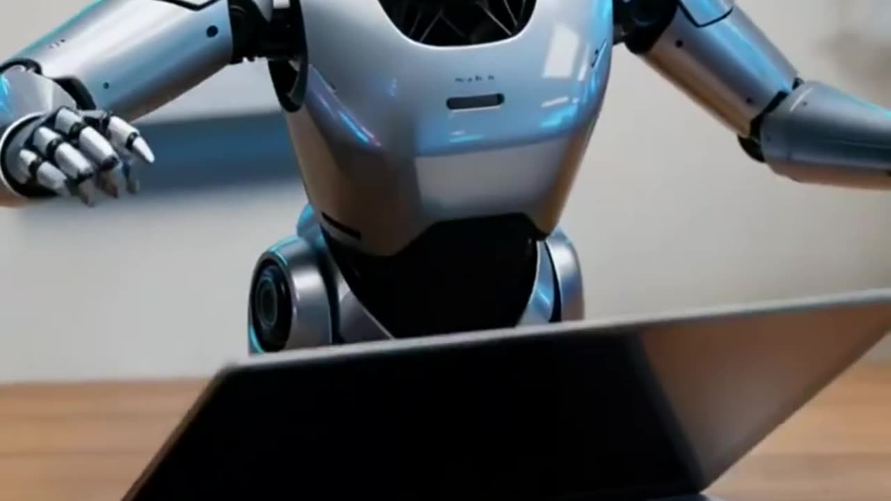 Laptop Into Humanoid Robot