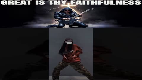 Rock Faith ~ Great Is Thy Faithfulness { Lyrics } { Ai } Remix 1 { Dance Ver. } Christcore Slowed