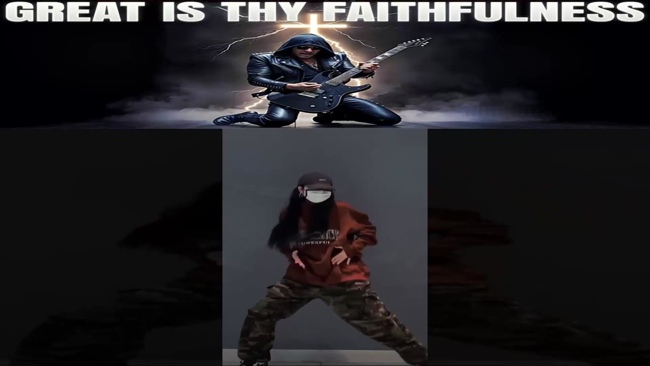 Rock Faith ~ Great Is Thy Faithfulness { Lyrics } { Ai } Remix 1 { Dance Ver. } Christcore Slowed