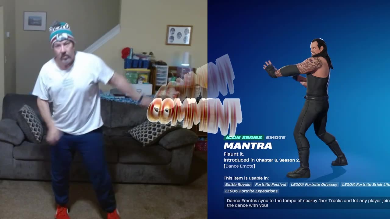 FFG Dance Fortnite Emotes Mantra