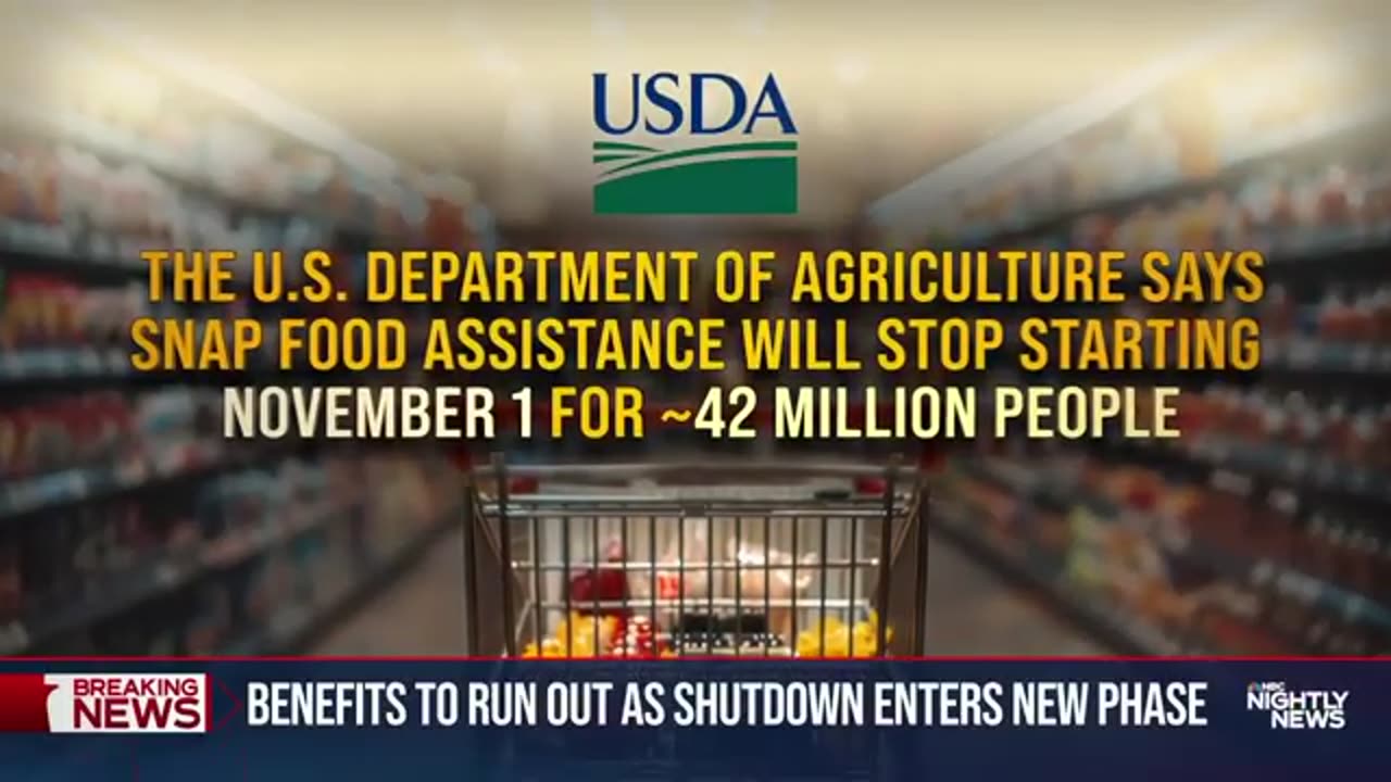 Key benefits set to run out as government shutdown enters new phase