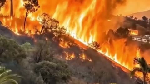 Los Angeles - California - Destroyed By Wildfires!