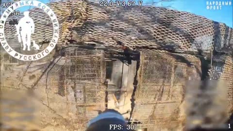 Destruction of an Italian-made Iveco LMV