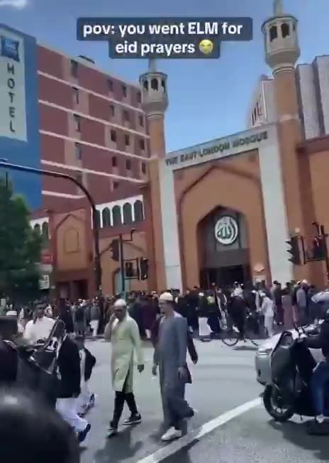 The native white British have been totally replaced in East London