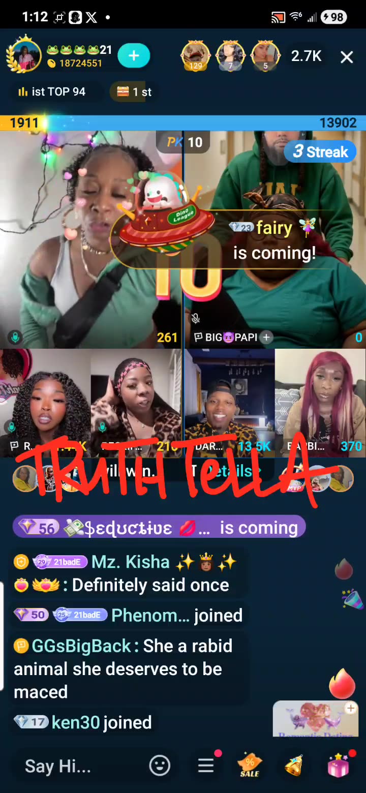 21BADBITCH 3RD SHIFT TEAM PK VS. LIYAH THE DOLL