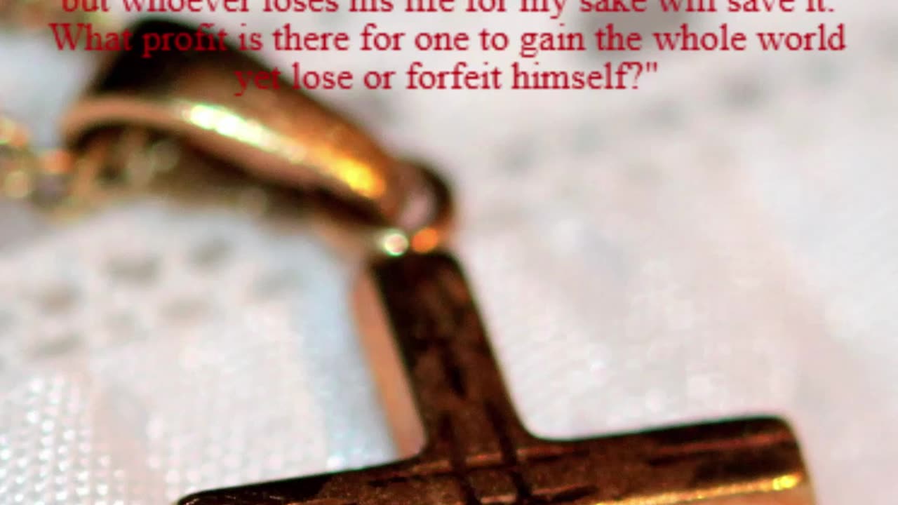 A reading from the Gospel according to Luke,