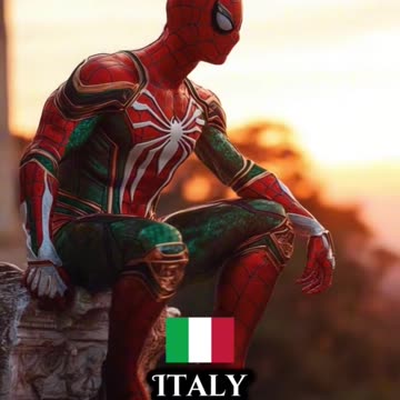 Countries as Spider-Man