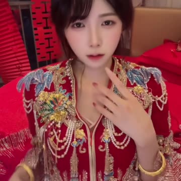 Graceful Red Gown Sensual Highlights | Daily Beauty EP 1565