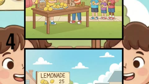 Lemonade Stand Spot the Difference! 🍋👧👦
