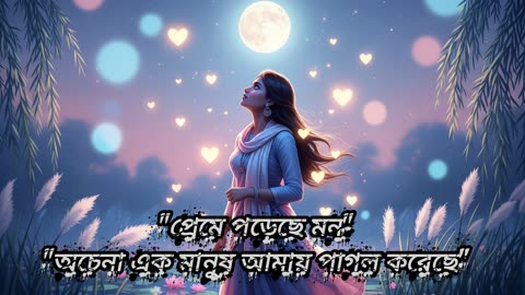 Preme Poreche Mon | প্রেমে পড়েছে মন | Sabiha Dx | A Beautiful Bengali Romantic Song