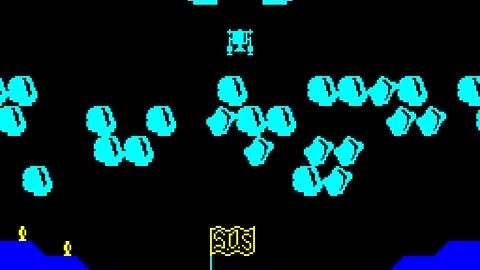 ZX Spectrum Longplay - Lunar Rescue - EU