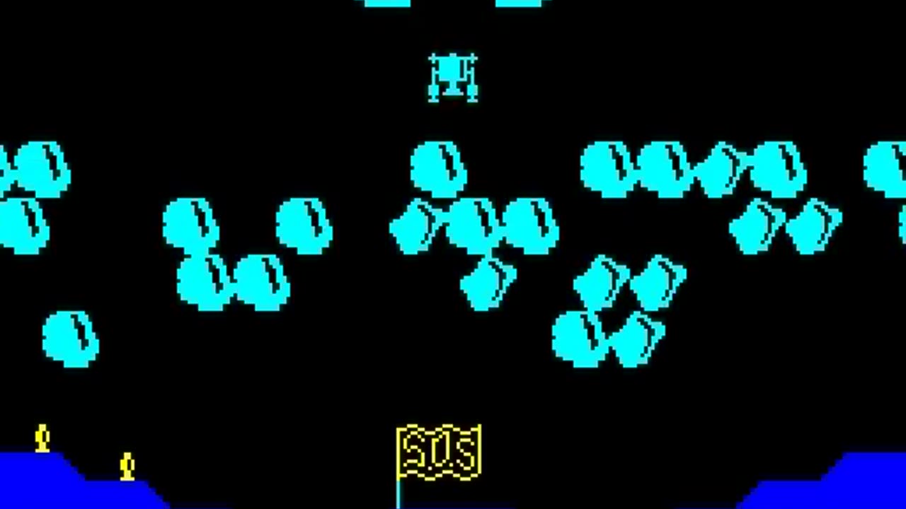 ZX Spectrum Longplay - Lunar Rescue - EU