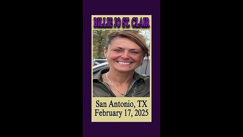 Billie Jo St. Clair missing from San Antonio, TX #billiejostclair #sanantonio #texas #SaturdaySearch