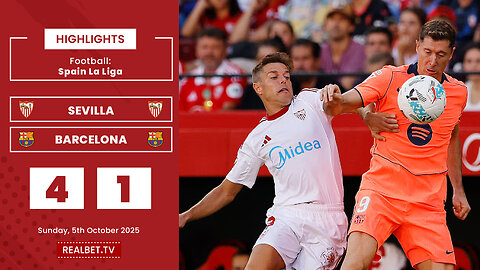 Video Highlight - Sevilla vs Barcelona 4:1