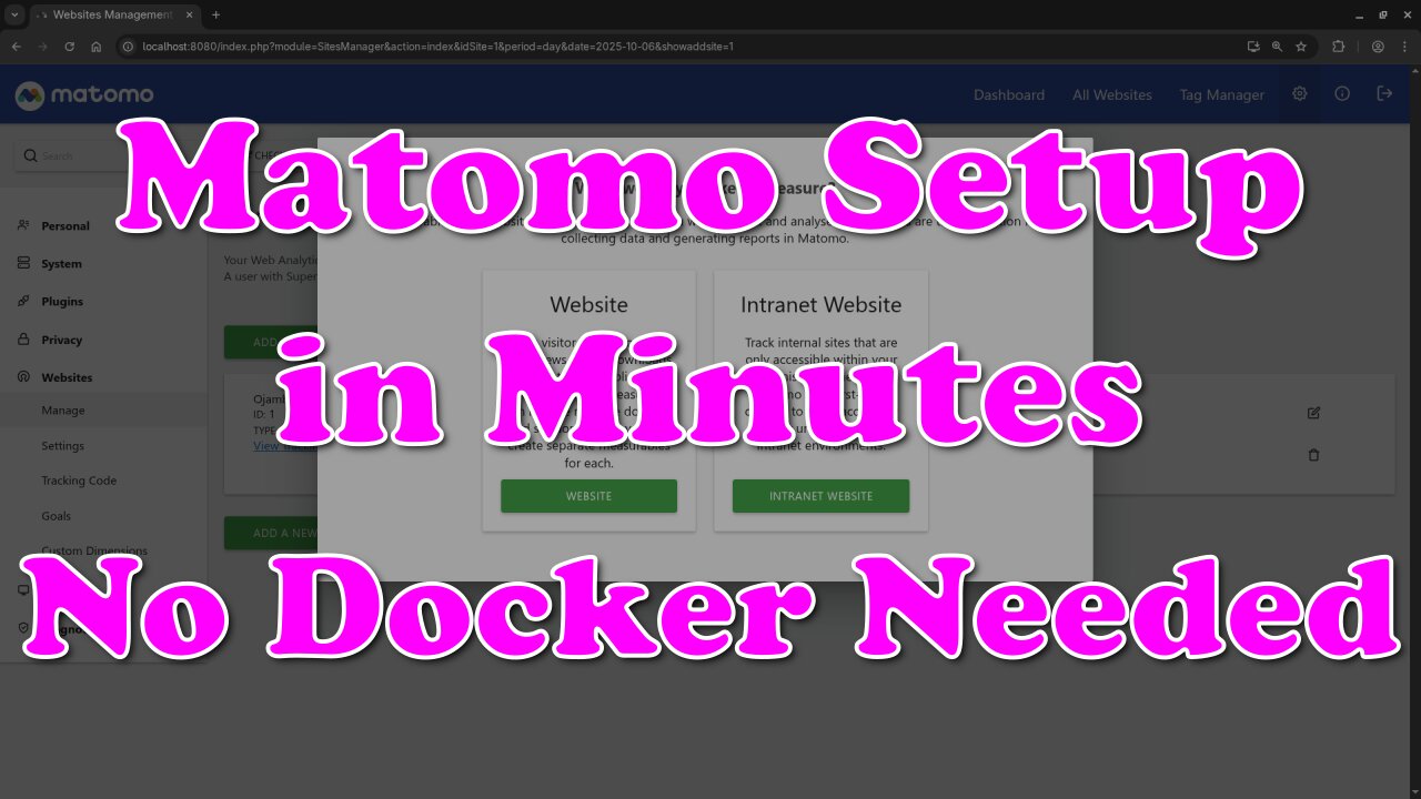 Matomo Installation Made Easy: Open Source Analytics in Minutes with Podman