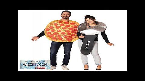 Pepperoni Pizza & Pizza Cutter Adult Couples Costume Review