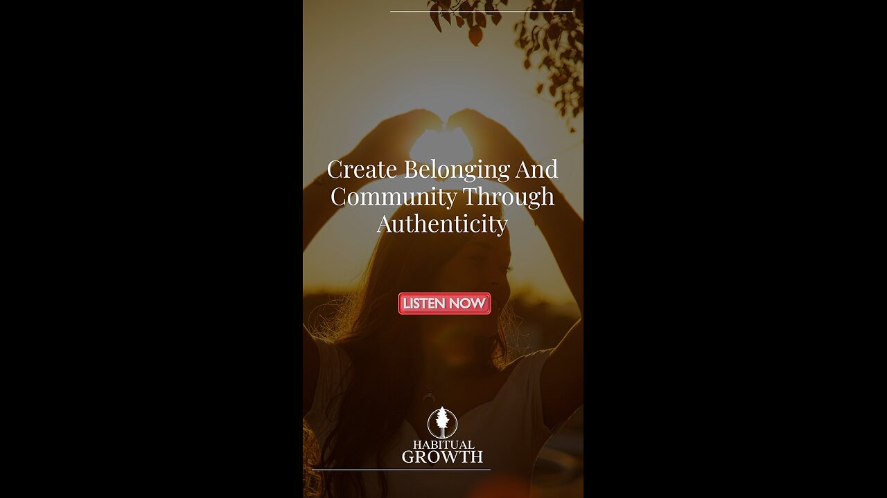 Create Belonging, Build Community