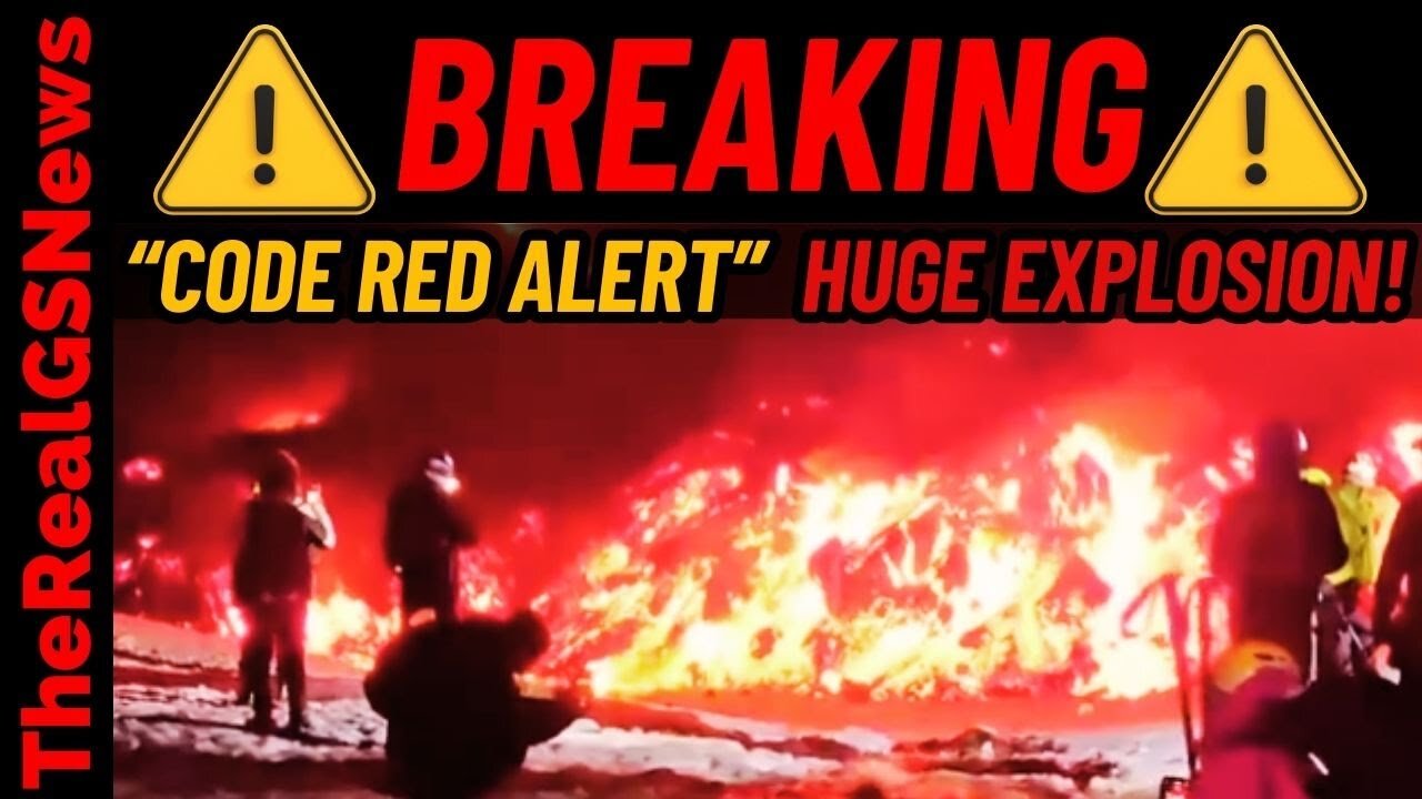 ⚠️ **BREAKING** MASSIVE EXPLOSION CAUGHT ON CAMERA 