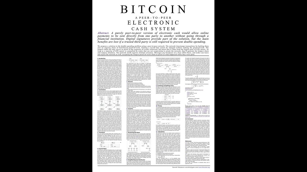 17 years ago today, Satoshi released the #Bitcoin whitepaper. What a legend! 🙌