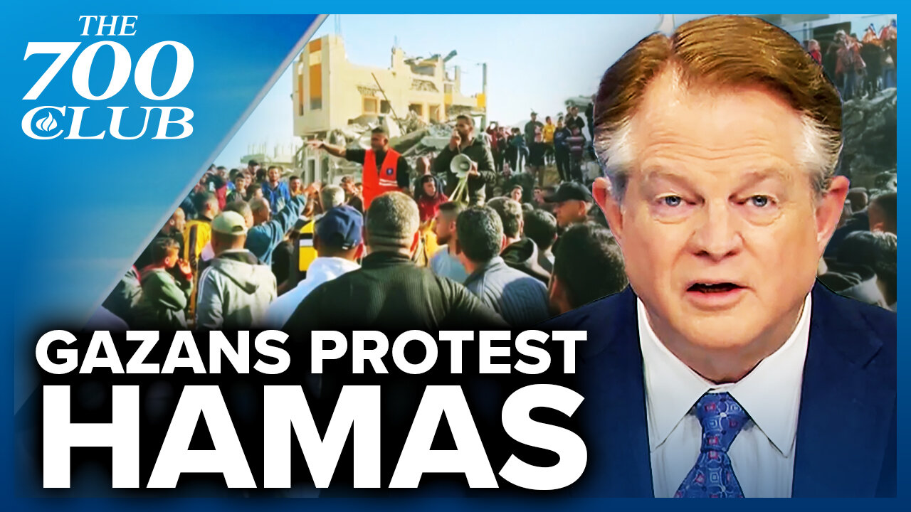 MAJOR Protests Inside Gaza! They Want Hamas Gone | The 700 Club